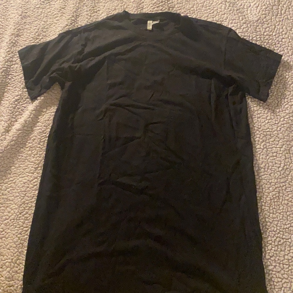 H&M black tshirt dress